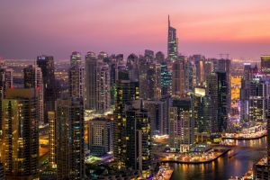 迪拜城市风景4K壁纸