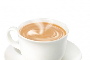 咖啡杯热奶茶
