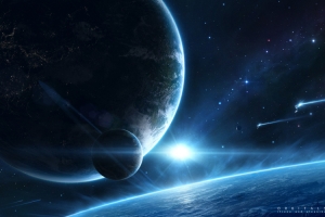 大气层,星云,星球,多彩,星