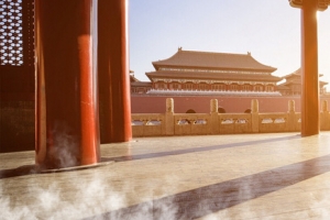 中国风，建筑 背景