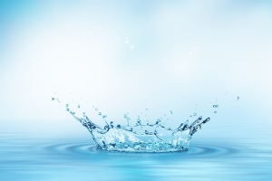 水浪漫梦幻清新蓝色化妆品淘宝海报背景
