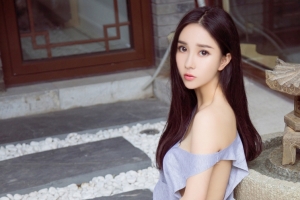 赵佳琪 美女写真3440x1440壁纸