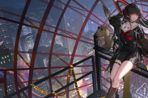 鸣潮千咲3440x1440带鱼屏壁纸