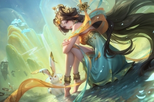 王者荣耀 嫦娥 漠中幻影超清无水印4K壁纸3840x2400