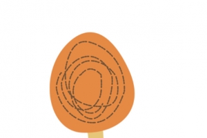 可爱卡通欢度六一儿童节雪糕