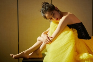 陈钰琪写真 黄色裙子 4k美女壁纸