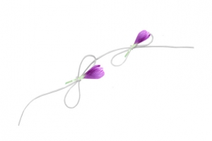 紫花绳索漂浮