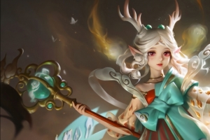 遇见神鹿瑶 王者荣耀5120x1440高清壁纸