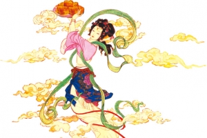 嫦娥送月饼