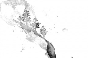 水墨画