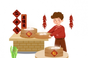 2022虎年年俗风俗场景