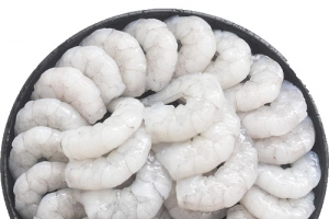 盘子里的青虾仁