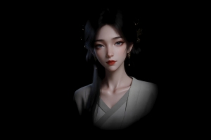 凡人修仙传梅凝 暗黑 4K电脑壁纸 3840x2400