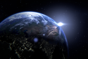 太空星球元素背景图
