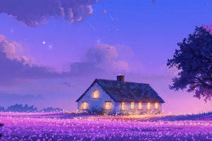 梦想之屋风景3440x1440带鱼屏壁纸