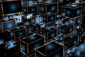 立方体 结构 缠结 3d 体积 4k壁纸 3840x2160