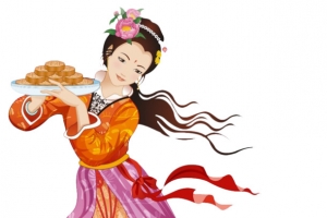 八月十五嫦娥小仙子