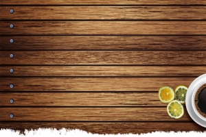 木纹咖啡豆食品渐变棕banner