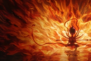 哪吒之魔童闹海开场画面3440x1440带鱼屏壁纸
