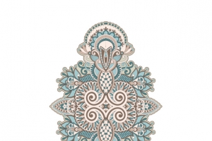 简约花纹