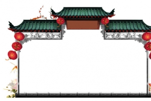江南墙壁古风
