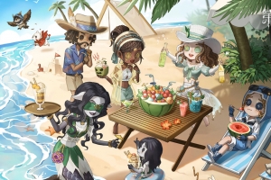 第五人格海岛夏日记 4K壁纸 3840x2160