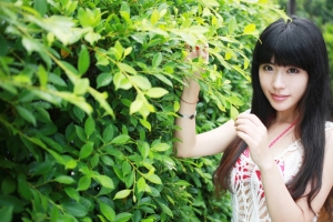 刘雪妮verna 长发美女模特 4K壁纸