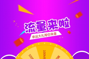 幸运大转盘活动抽奖页面