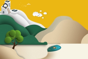 清新教育辅导培训海报banner