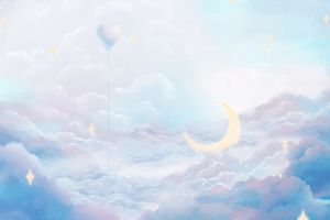 粉色星空背景