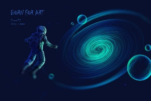 海色宇宙宇航员