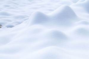 白茫茫的雪地