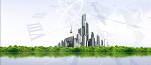 互联网商务科技banner背景