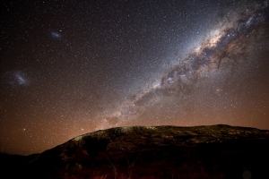 天空 银河 星夜 夜晚 星河