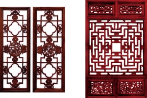 传统古建筑门窗装饰