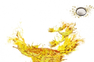 啤酒液体飞溅