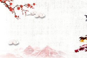 浅色古风简约美食螺蛳粉电商banner