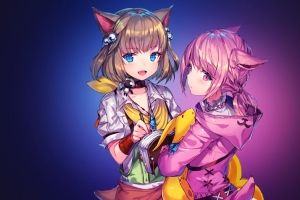Anime girls 最终幻想 XIV 4K壁纸