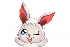 卡通小兔子