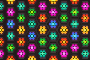 万花筒 马赛克 图案 彩色 4k壁纸 3840x2160