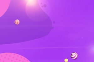 紫色蓝色粉色糖果全球酒水节banner