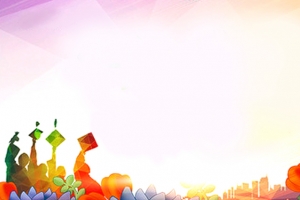 创意毕业季海报素材背景