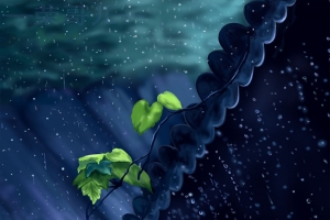 二十四节气之雨水海报