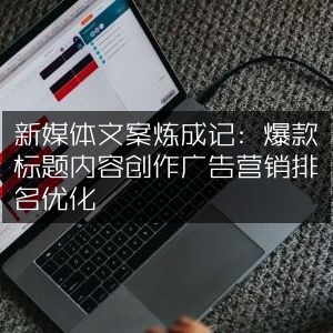 新媒体文案打造宝典，解锁爆款标题、内容创作、广告营销与排名优化秘籍