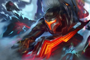 英雄联盟LOL疾风剑豪 源计划 同人 亚索4k游戏壁纸