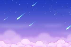 流星雨背景
