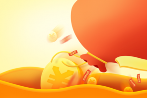 金融理财扁平banner