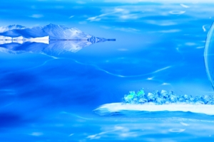 现代大气矿泉水banner