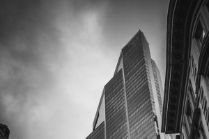 建筑 建筑 摩天大楼 仰视图 黑白 4k壁纸 3840x2160