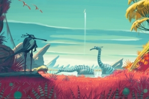 《无人深空(No Man's Sky)》3840x1080壁纸